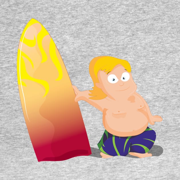 Surfer Dude by nickemporium1